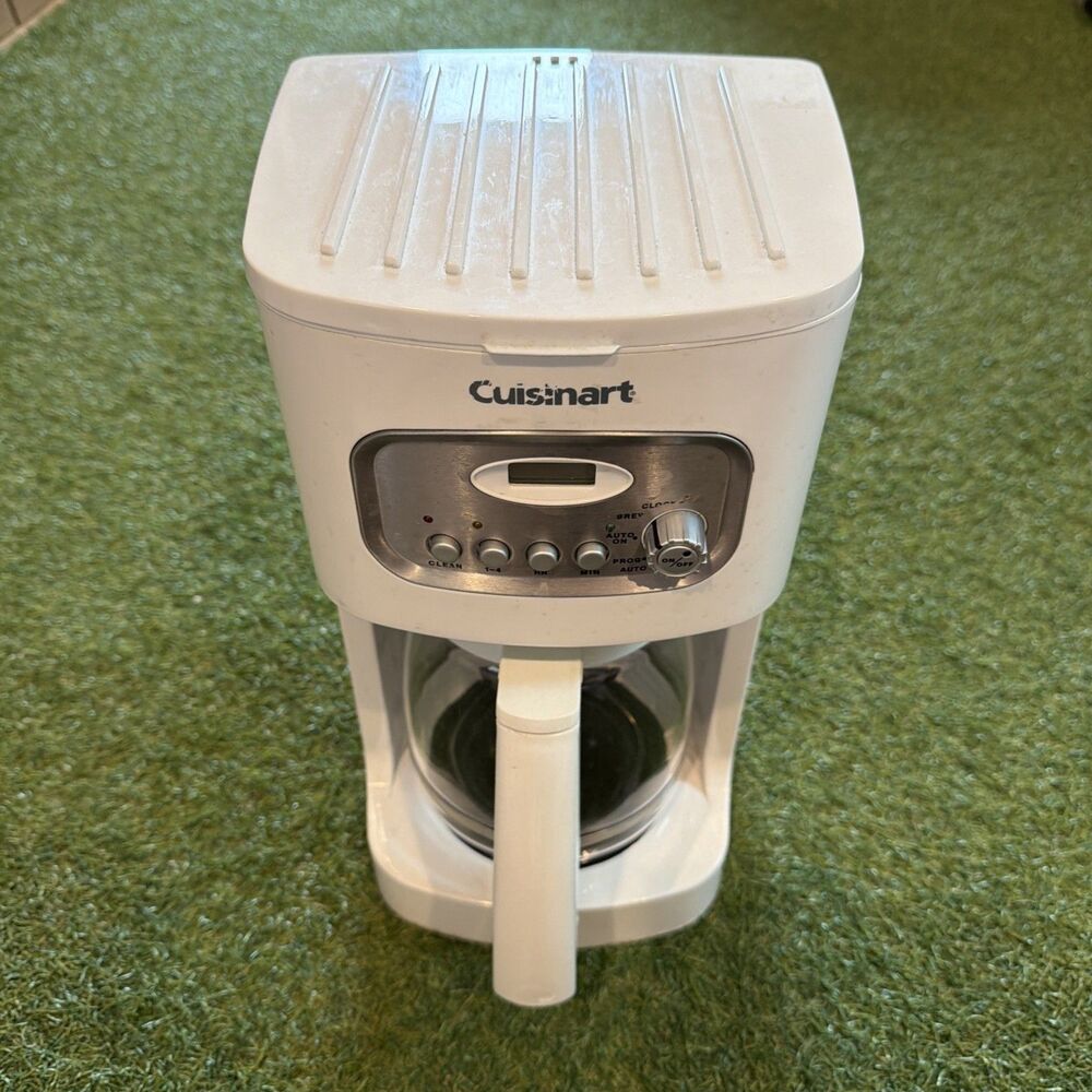 Cuisinart Brew Central Programmable Coffee Maker 12 Cups White